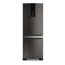 Geladeira Brastemp Eclipse Collection Frost Free Inverse A+++ 479 Litros Cor Black Inox com Super Capacidade e Smart Flow - BRE58FE