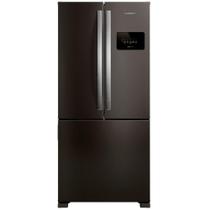 Geladeira Brastemp French Door Frost Free Convencional 559L BRO85ME Preta 110V