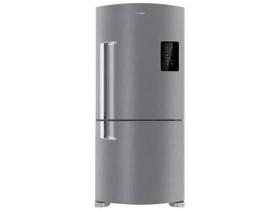Geladeira Brastemp Frost Free Inverse 588 Litros Cor Inox com Smart Bar - BRE85AK Geladeira Brastemp Frost Free Inverse 588 Litros Cor Inox com Smart Bar - BRE85AK