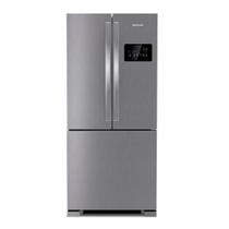 Geladeira Brastemp Frost Free Side Inverse 3 Portas 554 litros Cor Inox BRO85AK - 127V