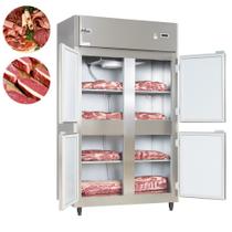 Geladeira Câmara Fria Comercial Expositor 4 Portas Inox 700 Litros Frilux