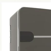 Geladeira Carro Mini Frigobar 4L Portatil Aquece Resfria 12V Multiuso Porta Bebidas Casa Carro Viagem Cinza Luxo