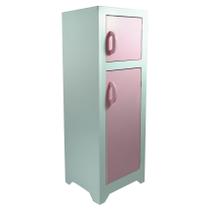 Geladeira Com Portas Abrem Brinquedo 87,5x30,3x27,3 Mdf Pintado Geladeira Com Portas Abrem Brinquedo 87,5x30,3x27,3 Mdf Pintado