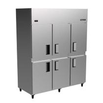 Geladeira Comercial 6 Portas Inox VRV6P 220V - Venâncio