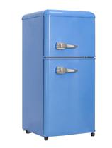 Geladeira Compacta Anukis 3,2 Pés³ 2 Portas Retrô Azul Geladeira Compacta Anukis 3,2 Pés³ 2 Portas Retrô Azul