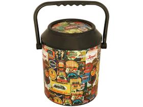 Geladeira Cooler Quiosque Mix Rótulos 10 Latas - Anabell