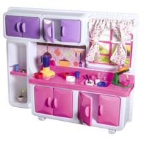 Geladeira Cozinha Completa Brinquedo Menina Lua de Cristal