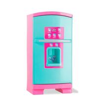 Geladeira De Brinquedo Infantil 50cm Sonho De Menina Brinquedo Faz de Conta - Cardoso Toys