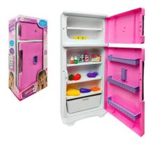 Geladeira De Brinquedo Infantil Grande Duplex 65cm Oferta