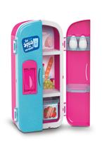 Geladeira de brinquedo sai água de verdade com acessórios - Divertoys Geladeira de brinquedo sai água de verdade com acessórios - Divertoys