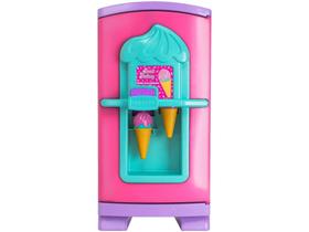 Geladeira de Brinquedo Sweet Fantasy - Gela Sorvetinho 8 Peças Cardoso Toys Geladeira de Brinquedo Sweet Fantasy - Gela Sorvetinho 8 Peças Cardoso Toys