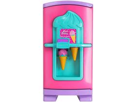 Geladeira de Brinquedo Sweet Fantasy - Gela Sorvetinho 8 Peças Cardoso Toys Geladeira de Brinquedo Sweet Fantasy - Gela Sorvetinho 8 Peças Cardoso Toys