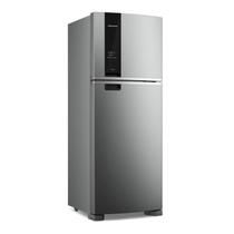 Geladeira Duplex Frost Free 461 Litros A Cor Inox com Tecnologia Turbo Control e Fresh Box BRM56FK Brastemp