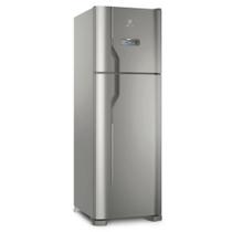 Geladeira Electrolux Frost Free 371L Turbo Congelamento Duplex Cor Inox (DFX41)