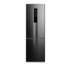 Geladeira Electrolux Frost Free 400L AutoSense Black Inox Look (IB6B) - Bivolt