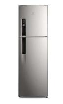 Geladeira Electrolux Frost Free 400L AutoSense Duplex Inox Look (IF44S) - 127V