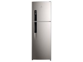 Geladeira Electrolux Frost Free 400L AutoSense Inverter Duplex Inox Look (IF44S)