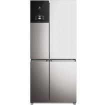 Geladeira Electrolux Frost Free 581L Experience com FlexiSpace 4 Portas Cor Inox Look (IQ8S)