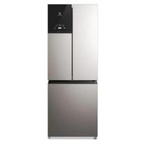 Geladeira Electrolux Frost Free Inverter 484L Efficient AutoSense 3 Portas Inox Look (IM7S) 220V