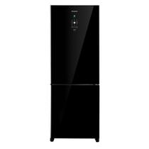 Geladeira Frost Free Panasonic 480 Litros Duplex NR-BB71GVFBA Inverter Black Glass 110V