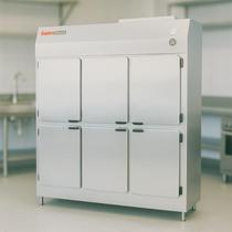 Geladeira Industrial 6 Portas Comercial 6 Inox Refrigel