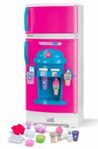 Geladeira Infantil Duplex Brinquedo Cozinha C/ Sorvete - MAGIC TOYS