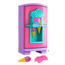 Geladeira Infantil Gela Sorvetinho Com AcessÓrios Divertidos