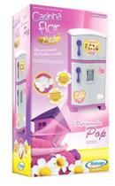 Geladeira Infantil Refrigerador Pop Casinha Flor 4532 - Xalingo
