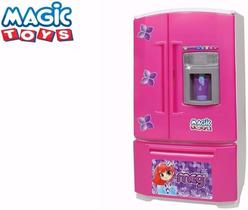 Geladeira Inverse Magic Toys Rosa/Branco