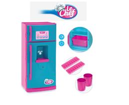 Geladeira Le Chef Infantil C/ Luz Som Usual Brinquedos