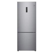 Geladeira LG Inverter Bottom Freezer 451L Platinum GC-B569NLLM 127V