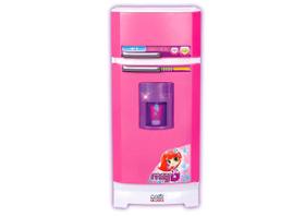Geladeira Mágica Super Infantil Rosa Sai Agua Luz e Som 8052 - Magic Toys