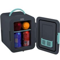 Geladeira Mini Refrigerador Portátil c/ Função Aquecer BlackDecker Bivolt e 12V para Carro Caminhão