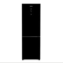 Geladeira Panasonic A+++ Inverse Frost Free 397L Black Glass NR-BB41GV1B