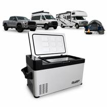 Geladeira Portátil 20l 12v/24v 110v/220v Ônibus Caminhão Van Geladeira Portátil 20l 12v/24v 110v/220v Ônibus Caminhão Van