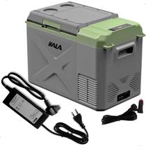 Geladeira Portatil 25lts 12v Digital Lancha C/ Fonte 110/220