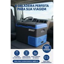 Geladeira Portátil 55 Litros Para Caminhão Motorhome Duas Portas 12v/24v/127v/220v