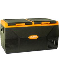 Geladeira Portátil Black Para Caminhão 75 Litros 12V/24V Elber Camping Trailer Motorhome Carro Van