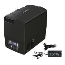 Geladeira Portátil Caminhão 18 Litros Preta Digital 12v 24v com Bluetooth + Fonte 12v 24v 110v 220v (Kit) - Resfriar