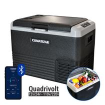 Geladeira Portátil Climatizar 40 Litros Quadrivolt 12v 24v 110v 220v Bluetooth USB - Caminhão Camping Geladeira Portátil Climatizar 40 Litros Quadrivolt 12v 24v 110v 220v Bluetooth USB - Caminhão Camping