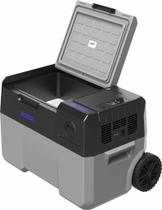 Geladeira Portátil Com Rodinha Para Caminhão Quadrivolt 28 Litros Elber Camping Trailer Motorhome