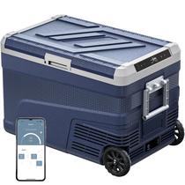 Geladeira Portátil EKOJUCE 45L Cooler Freezer com Rodas