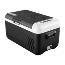 Geladeira Portátil Elber Black 30L Dualzone 12v 24V com fonte 110v 220v Bluetooth