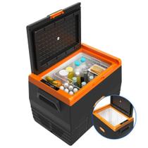 Geladeira Portátil Elber Black Line 65 Litros Preta 12v 24v Caminhão Camping Motorhome Geladeira Portátil Elber Black Line 65 Litros Preta 12v 24v Caminhão Camping Motorhome