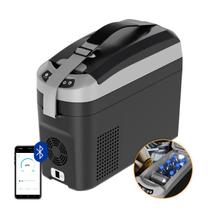 Geladeira Portátil Elber CAB 18 Litros 12v 24v com Alça App Bluetooth - Caminhão Camping Motorhome Geladeira Portátil Elber CAB 18 Litros 12v 24v com Alça App Bluetooth - Caminhão Camping Motorhome