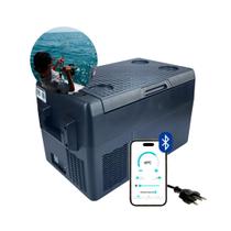 Geladeira Portátil P/Pesca 26 Litros Quadrivolt 12v/24v/110v/220v Resfriar Geladeira Portátil P/Pesca 26 Litros Quadrivolt 12v/24v/110v/220v Resfriar