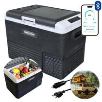 Geladeira Portátil P/Viagens 40 Litros Climatizar com bluetooth Quadrivolt