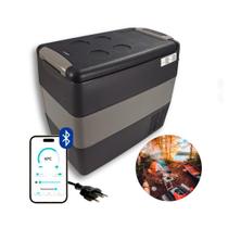 Geladeira Portátil P/Viagens 51 Litros Quadrivolt 12v/24v/110v/220v Elber