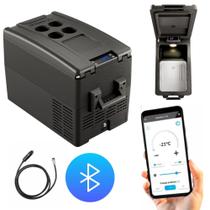 Geladeira Portátil Para Caminhão 31 Litros Resfriar 12/24v