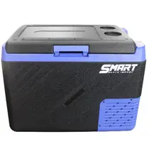 Geladeira Portátil Quadrivolt Preta Smart Caminhão 50 Litros Carro Caminhão Camping Lancha Barco